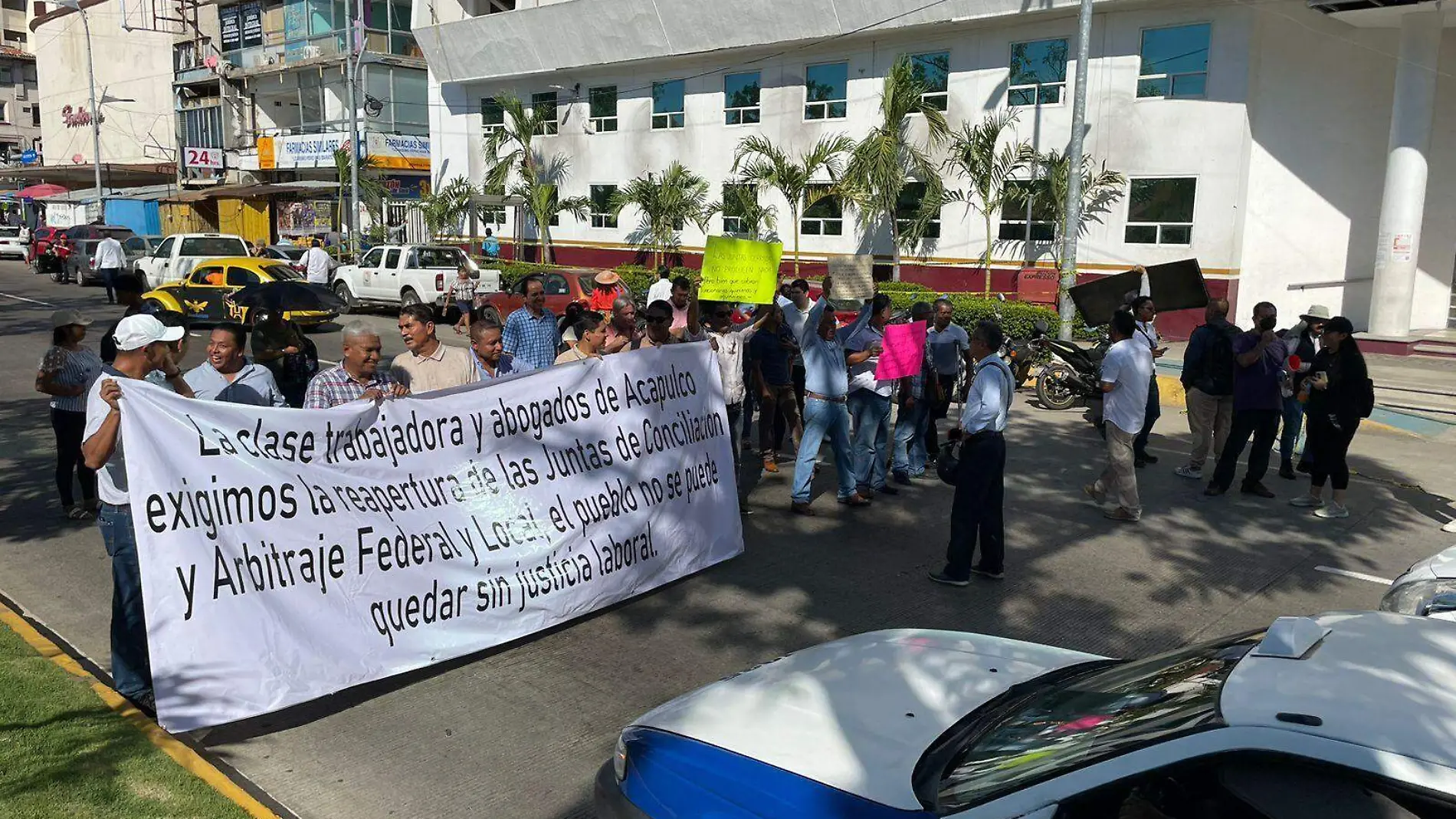 Bloqueo Palacio Federal